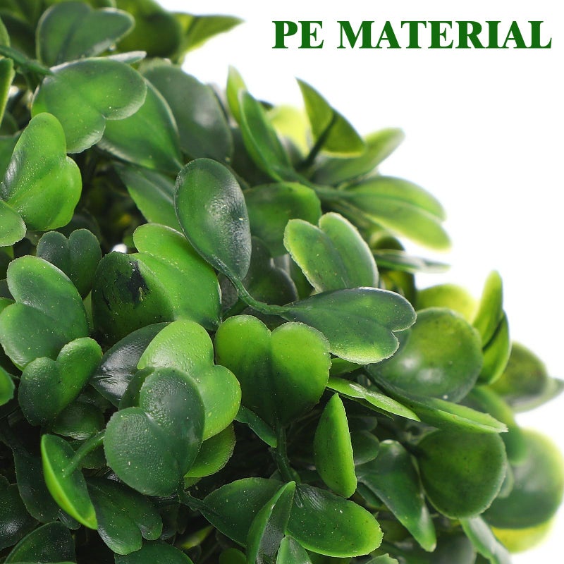 EXCEART 6pcsTopiary Ball Artificial Boxwood Ball Topiary Plant Topiary Tree Substitute Indoor Outdoor Wedding Decor 10cm - Image 3